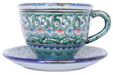 画像をギャラリービューアに読み込む, 【Ishqor】Rishton Plate Coffee Cup - JP04