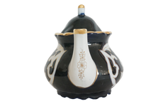 画像をギャラリービューアに読み込む, ウズベキスタン綿花柄 ティーポット・ティーカップ セット