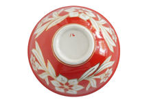 画像をギャラリービューアに読み込む, Vintage Plate (Set) - Red Flower