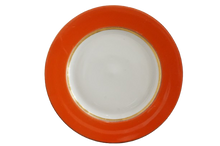 画像をギャラリービューアに読み込む, Vintage Plate (Set) - Ogange Flower