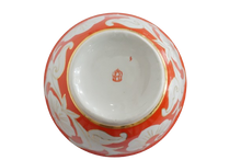 画像をギャラリービューアに読み込む, Vintage Plate (Set) - Ogange Flower