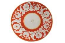 画像をギャラリービューアに読み込む, Vintage Plate (Set) - Ogange Flower