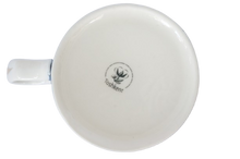 画像をギャラリービューアに読み込む, ウズベキスタン綿花柄 ティーポット / プレート・コーヒーカップ 2セット