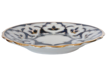 画像をギャラリービューアに読み込む, ウズベキスタン綿花柄 ティーポット / プレート・コーヒーカップ 2セット