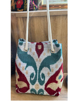 画像をギャラリービューアに読み込む, IKAT Baxmal Kinchaku Bag -Order2点