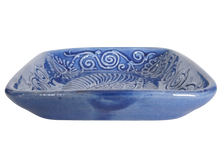 画像をギャラリービューアに読み込む, Rishton Blue Square Plate - 03