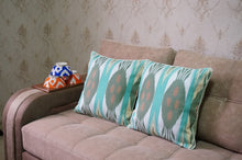 画像をギャラリービューアに読み込む, Adras IKAT(イカット) CushionCover-JP8