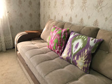 画像をギャラリービューアに読み込む, Adras IKAT(イカット) CushionCover-JP24