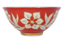 画像をギャラリービューアに読み込む, Vintage Plate (Set) - Red Flower
